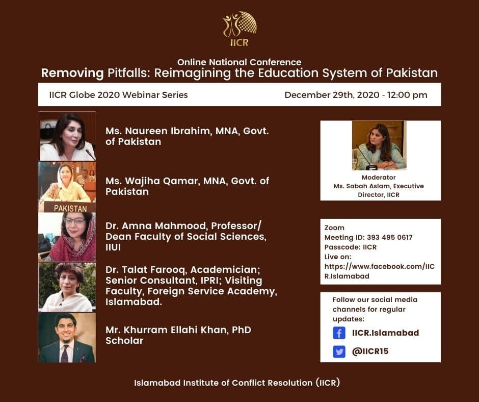 Removing Pitfalls: Reimagining the Education System of Pakistan