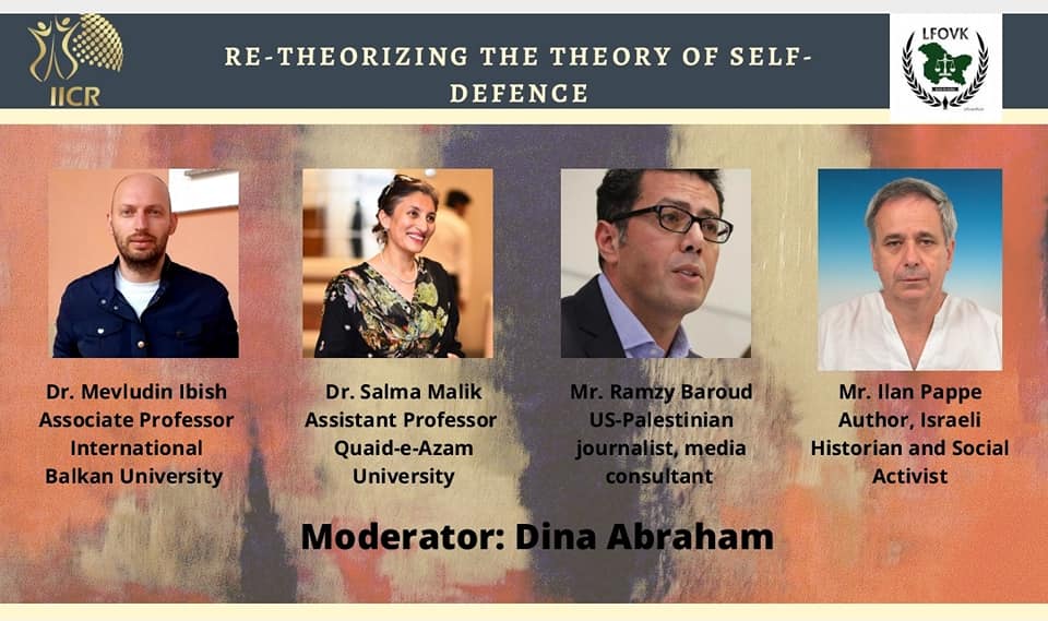 Retheorizing The Theory of Self-Defense” in collaboration with Legal Forum for Kashmir (LFOVK)